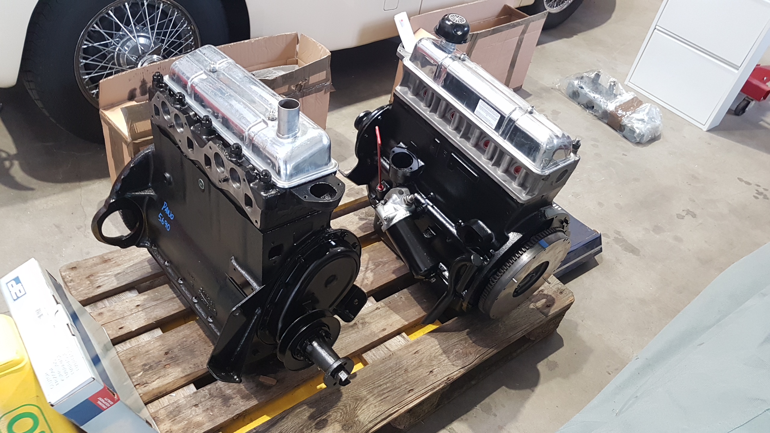 Triumph TR3A- undTR4-Motor