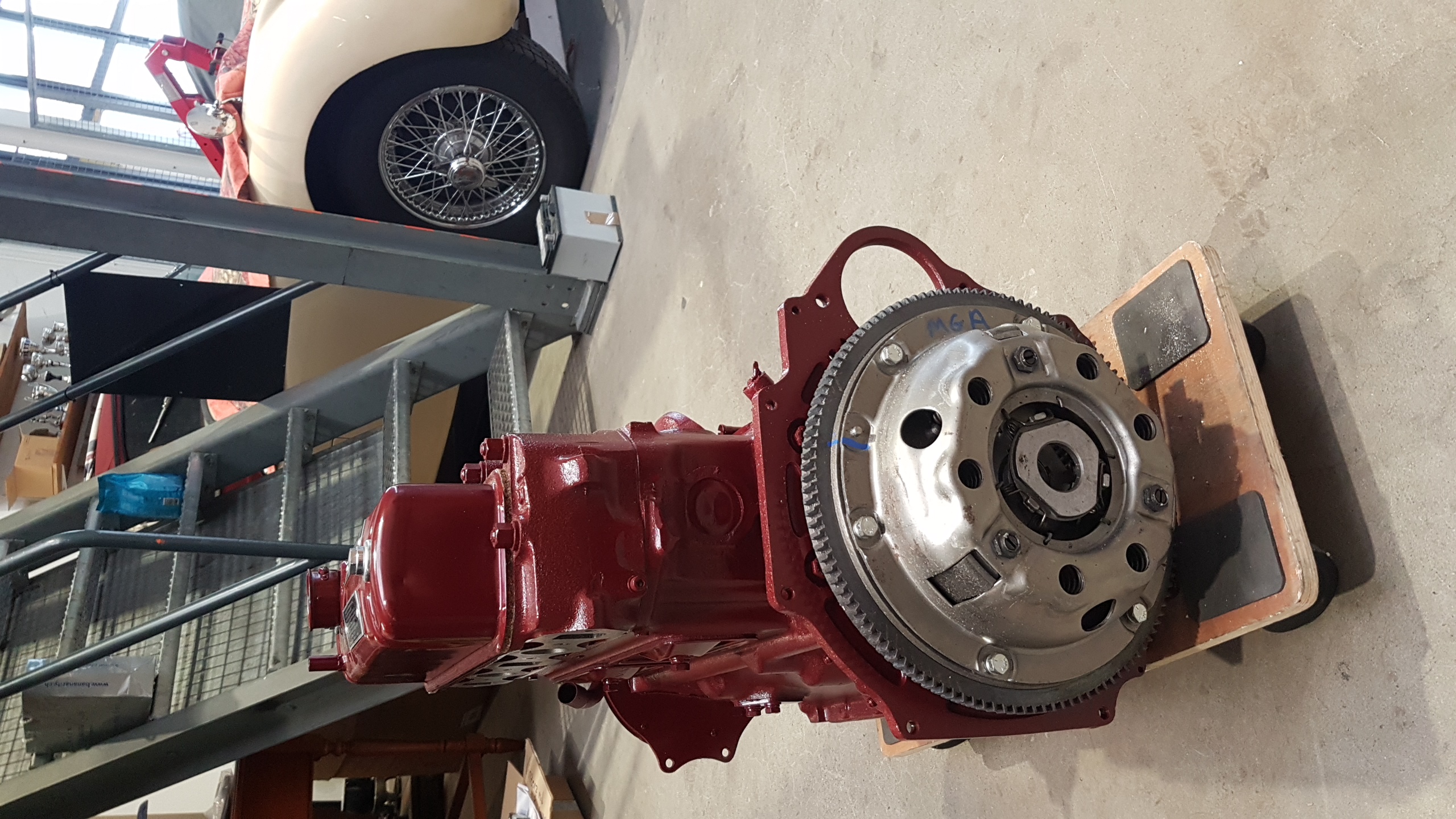 1500 ccm Original-MG A Motor